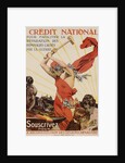 Credit National Poster by Rene Delong