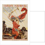 Credit National Poster by Rene Delong