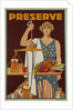 Preserve War Effort Poster with Figure of Justice by Housh