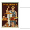 Preserve War Effort Poster with Figure of Justice by Housh