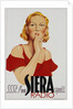 Ssst!! de Siera speelt Radio Poster by Anonymous