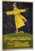 Impermeabili Ettore Moretti Advertising Poster by Luciano Achille Mauzin