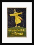 Impermeabili Ettore Moretti Advertising Poster by Luciano Achille Mauzin