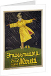 Impermeabili Ettore Moretti Advertising Poster by Luciano Achille Mauzin