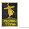 Impermeabili Ettore Moretti Advertising Poster by Luciano Achille Mauzin