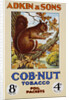 Adkin & Sons: Cob-Nut Tobacco Foil Packets Poster by Anonymous