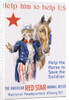 Help Him to Help U.S.! Poster by James Montgomery Flagg