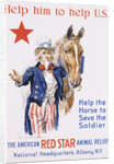 Help Him to Help U.S.! Poster by James Montgomery Flagg