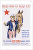 Help Him to Help U.S.! Poster by James Montgomery Flagg