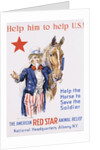 Help Him to Help U.S.! Poster by James Montgomery Flagg