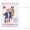Help Him to Help U.S.! Poster by James Montgomery Flagg