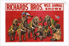 Richards Bros. Wild Animal Shows Poster by Anonymous