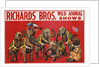 Richards Bros. Wild Animal Shows Poster by Anonymous