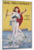 Shall This Continue? Join the Navy Recruitment Poster by Anonymous