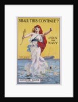 Shall This Continue? Join the Navy Recruitment Poster by Anonymous