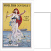 Shall This Continue? Join the Navy Recruitment Poster by Anonymous