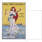 Shall This Continue? Join the Navy Recruitment Poster by Anonymous