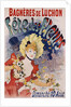 Bagneres de Luchon Fete des Fleurs Poster by Jules Cheret