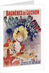 Bagneres de Luchon Fete des Fleurs Poster by Jules Cheret