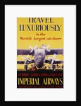 Travel Luxuriously Poster by V.L. Danvers