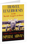 Travel Luxuriously Poster by V.L. Danvers