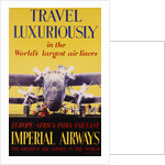 Travel Luxuriously Poster by V.L. Danvers