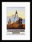 Stanserhorn Luzern Poster by Ernst Hodel