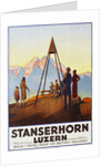Stanserhorn Luzern Poster by Ernst Hodel