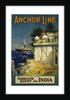 Anchor Line Travel Poster by W. Welsh