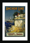 Anchor Line Travel Poster by W. Welsh