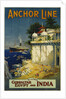 Anchor Line Travel Poster by W. Welsh