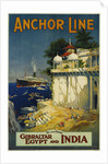 Anchor Line Travel Poster by W. Welsh