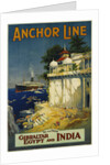 Anchor Line Travel Poster by W. Welsh