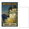 Anchor Line Travel Poster by W. Welsh