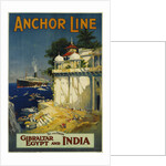 Anchor Line Travel Poster by W. Welsh