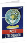 Pasta d'Alessandro Poster by Paolo Garretto