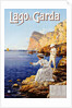 Lago di Garda Travel Advertisement Poster by Elio Aimenel