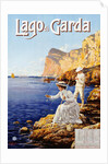 Lago di Garda Travel Advertisement Poster by Elio Aimenel