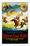 Custer's Last Fight Film Advertisement Poster by Anonymous