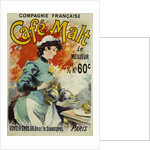 Cafe Malt Poster by Lucien Lefevre