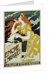 Encre L. Marquet Writing Products Poster by Eugene Grasset