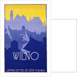 Wilno Poster by Stefan Norblin