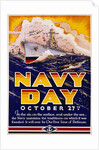 Navy Day October 27th Poster by Matt Murphey