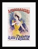 Ambassadeurs: La Jolie Fagette Poster by Jules Cheret