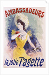 Ambassadeurs: La Jolie Fagette Poster by Jules Cheret