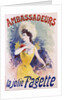 Ambassadeurs: La Jolie Fagette Poster by Jules Cheret