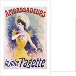 Ambassadeurs: La Jolie Fagette Poster by Jules Cheret