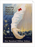 Keep This Hand of Mercy at Its Work Poster by R.G. Morgan