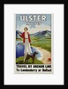 Ulster Invites Travel by Anchor Line Poster by Anonymous