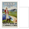 Ulster Invites Travel by Anchor Line Poster by Anonymous